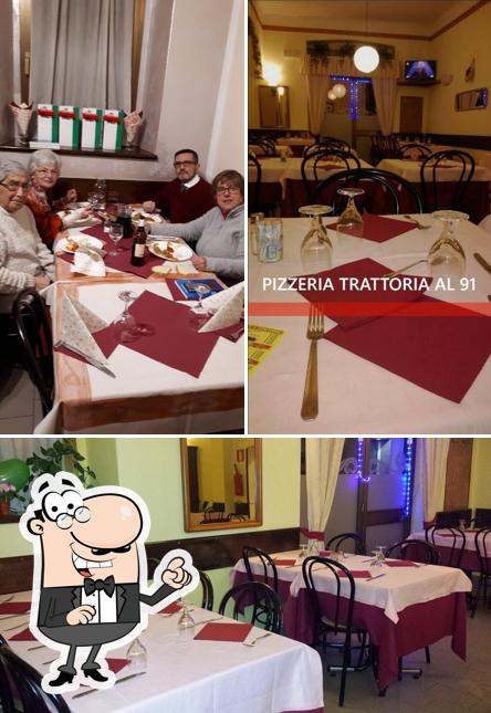 Siediti a un tavolo di Trattoria Al Novantuno