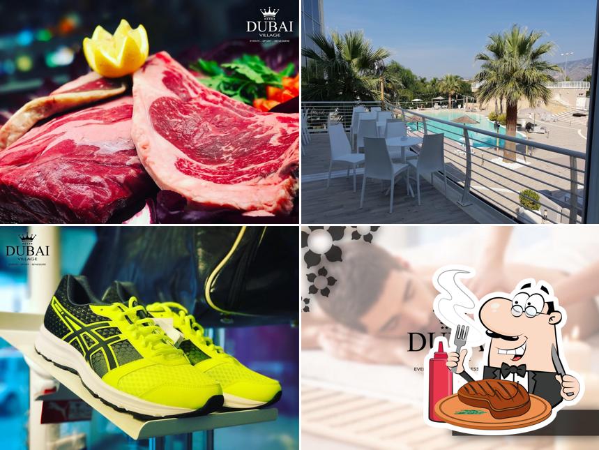 Prenditi i un pasto a base di carne a Dubai Village