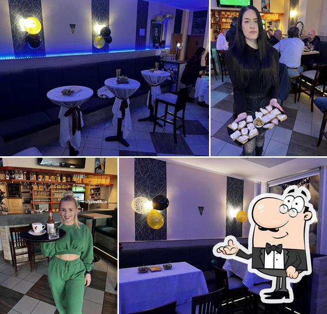 Gli interni di Stolp bar