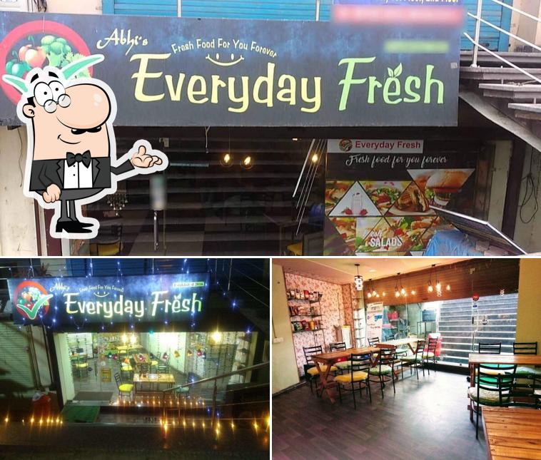 The interior of Everyday Fresh