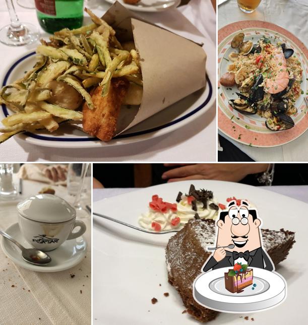 Torta al cioccolato al Zi Catarì Ristorante Pizzeria