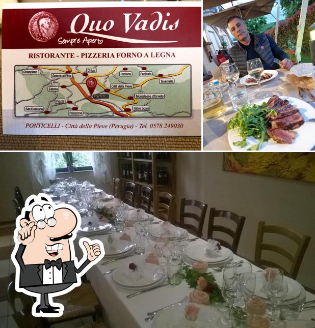 Siediti a un tavolo di Ristorante Quo Vadis