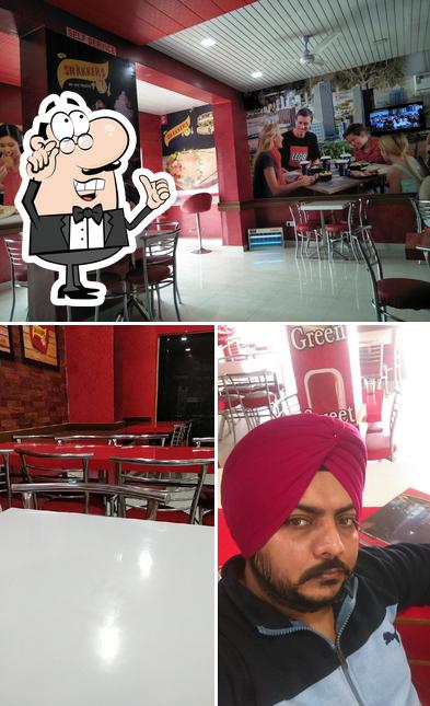 The interior of Snakkers