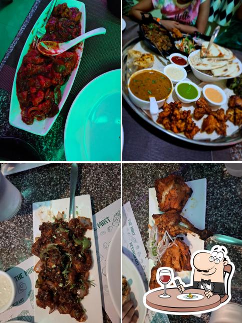 Food at The Mint Max Restaurant