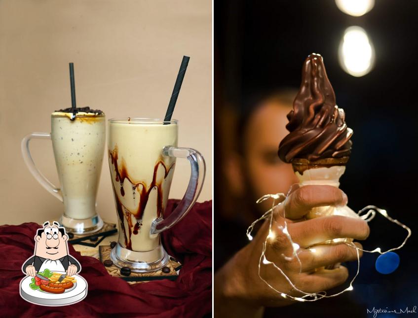 Food at The Soda Shop And Cafe