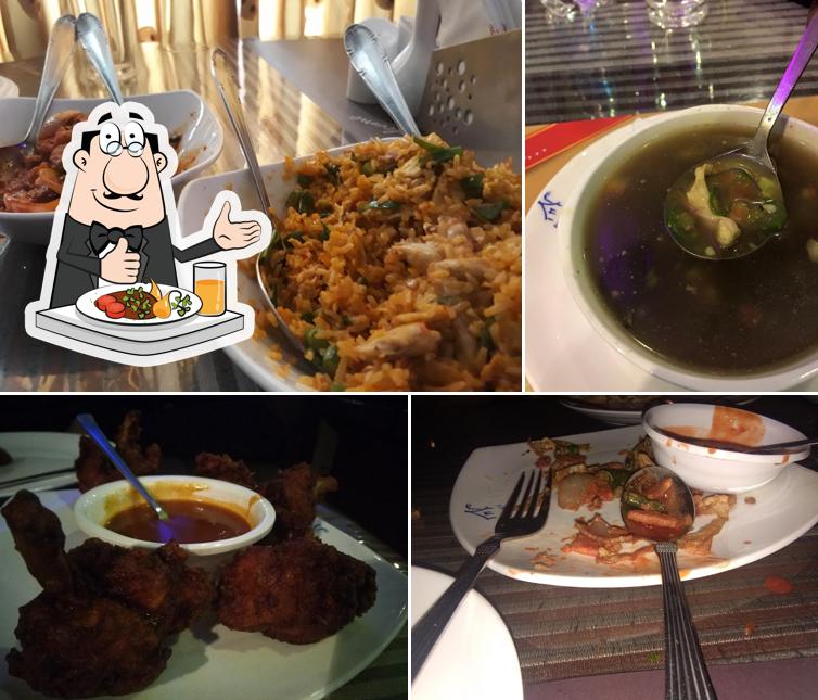 Food at Chimney Restaurant