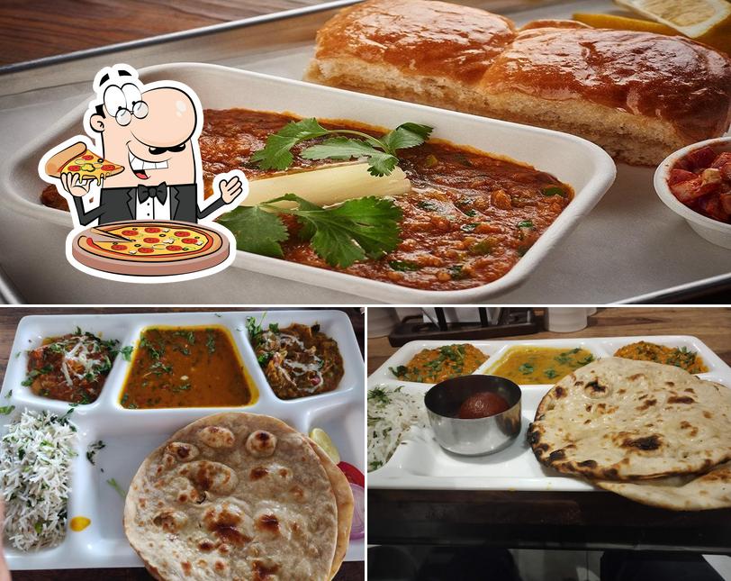 Pick pizza at Honest Restaurant