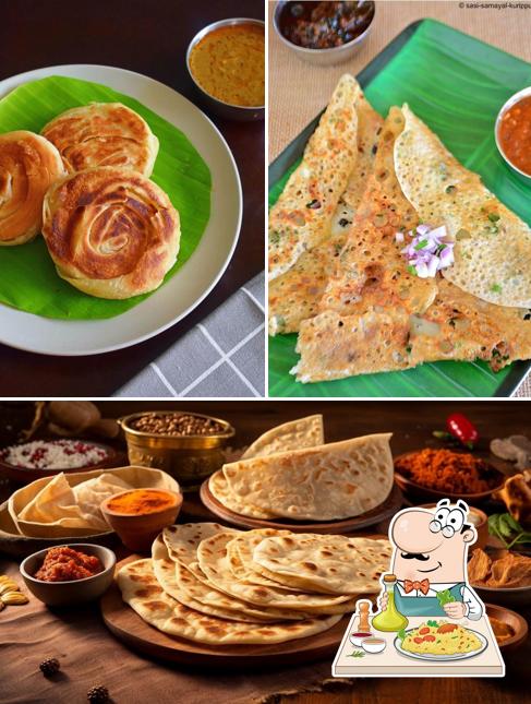 Food at Moon Park Restaurant