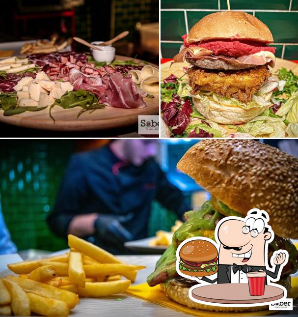 Hamburger al Sober Public House