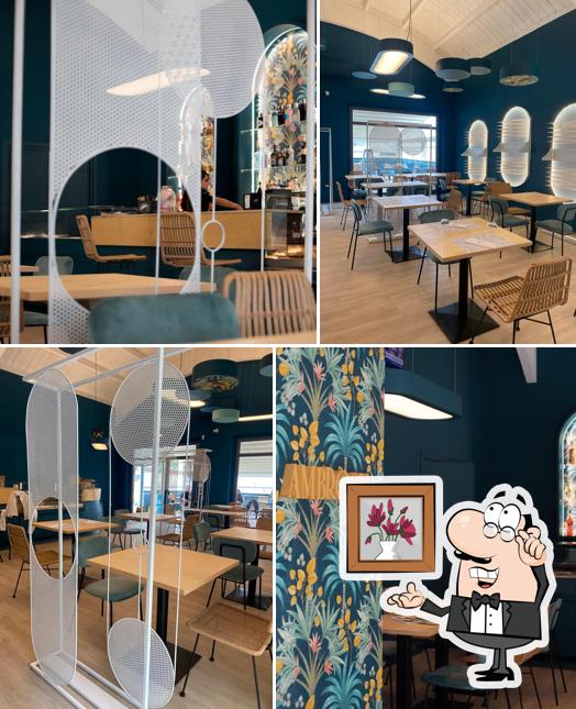 Gli interni di Ambrosia Bistrot Foligno