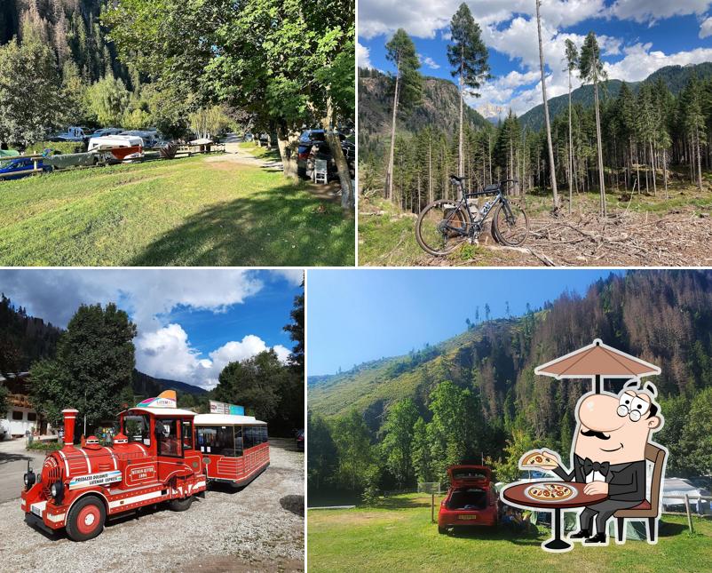 Goditi la vista dall'area esterna di Campeggio Valle Verde di Bosin Lucia & C. S.N.C