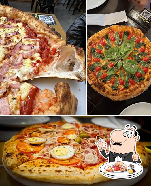 Consiga pizza no Gastromano