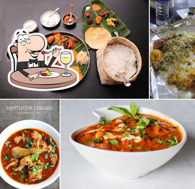 Food at Guntur’s Kitchen @Guntur Mess