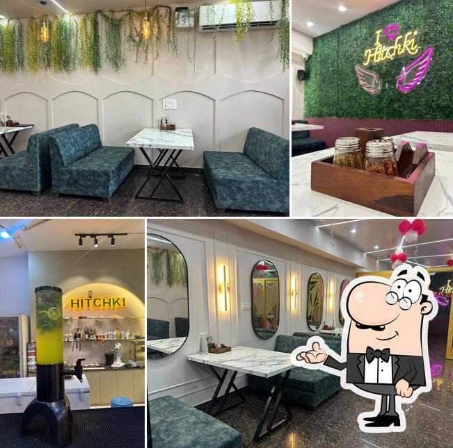 The interior of Hitchki Cafe & Bakers