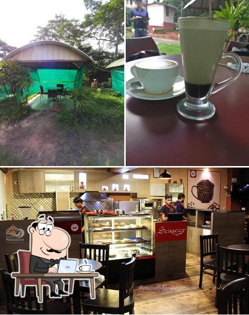 The interior of Scirocco Coffee Valley