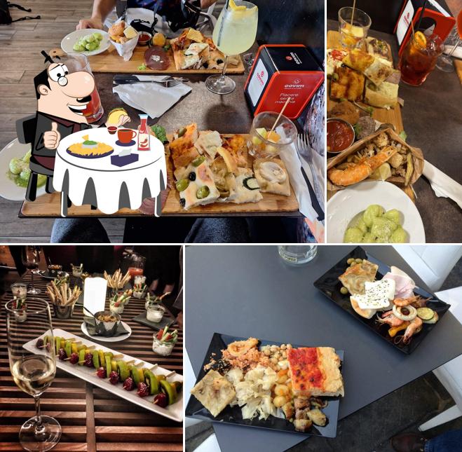 Piatto di formaggi al Foocaccia Food and Drink