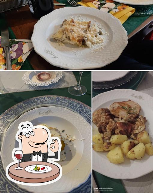 Platti al Ristorante Locanda Del Colle