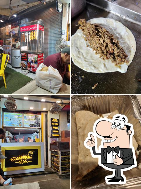 Look at the picture of Shawarma Wala