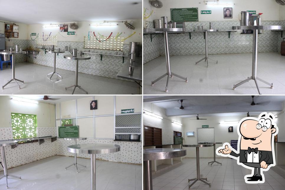 The interior of Amma Unavagam
