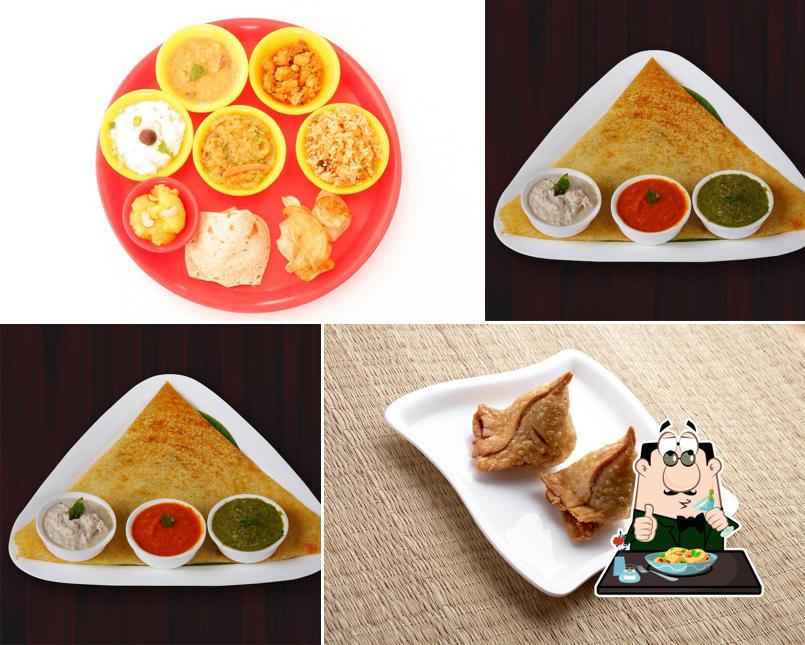 Food at Hot Chips Veg Restaurant