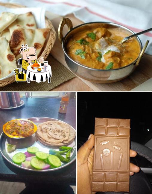 Food at Krishna Hotel