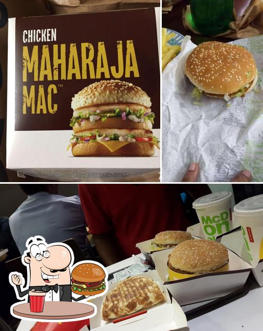 McDonald's offers a range of options for burger lovers