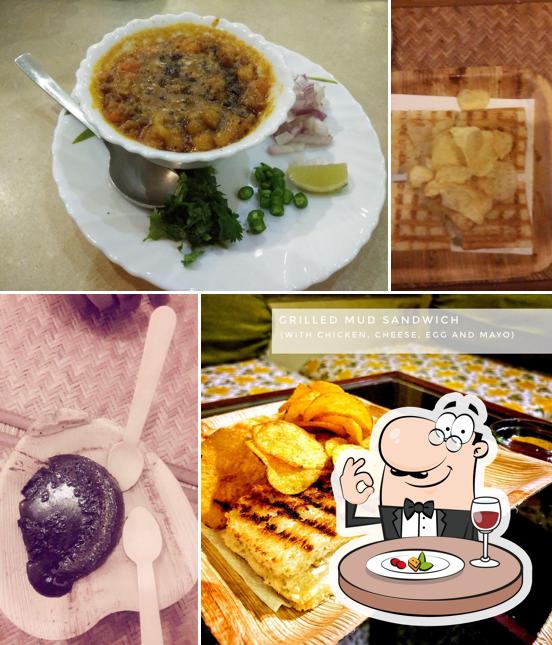 Creme brulee at Mud Café