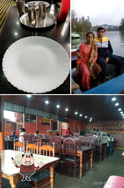 Take a look at the image displaying food and interior at Ooty Lake View Restaurant