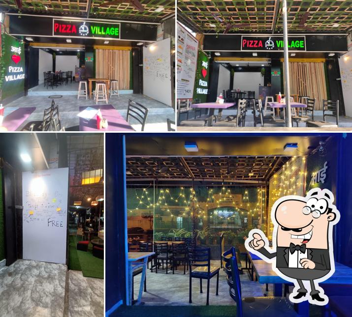 The interior of Pizza Village