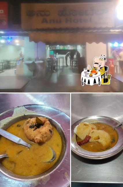 The image of Anu Hotel’s food and interior