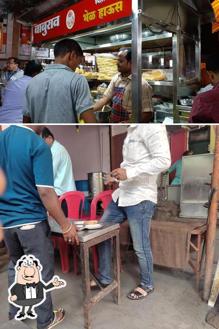 The interior of Baburao BHEL