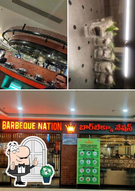 The exterior of Barbeque Nation - Kothapet