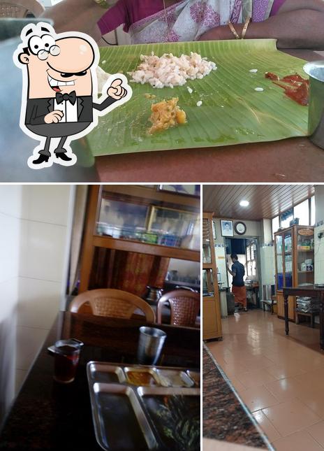 The interior of Hotel Jayabharath