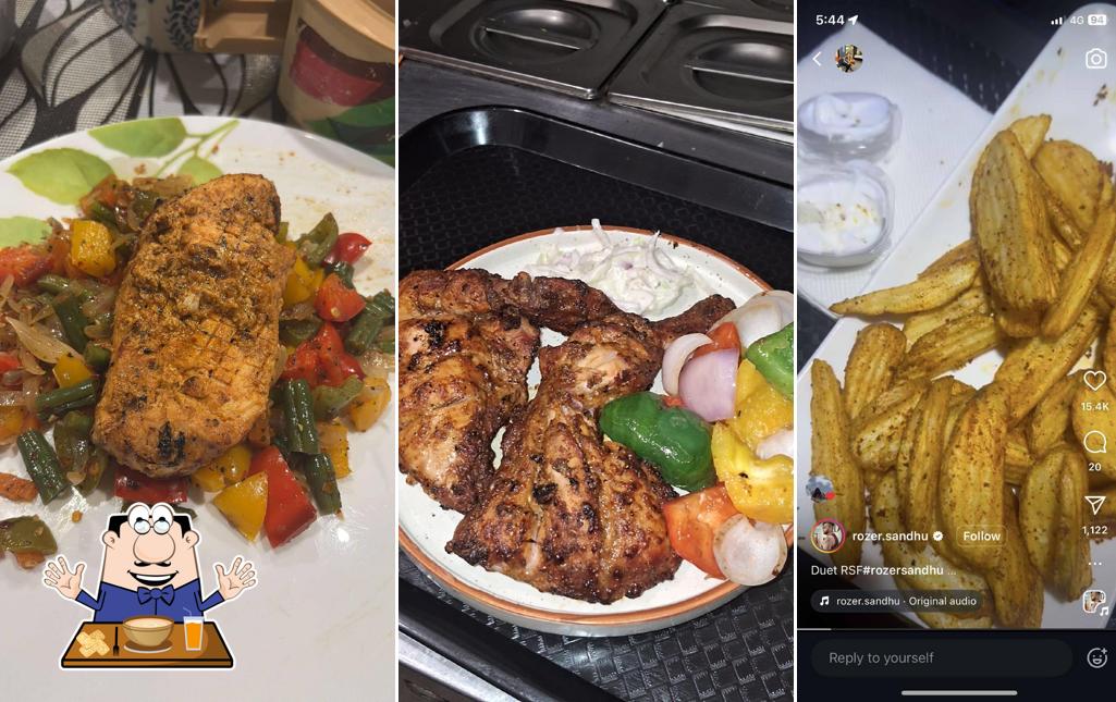 Food at Joe's Peri Peri