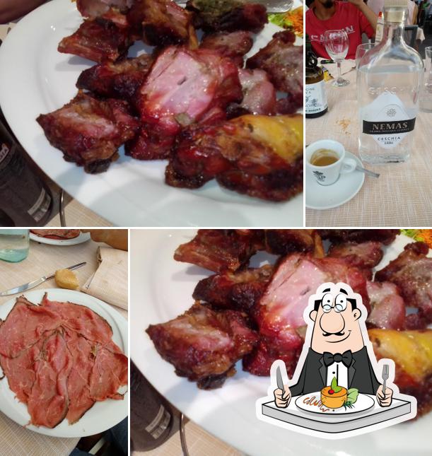 Cibo al Ristorante Crociale
