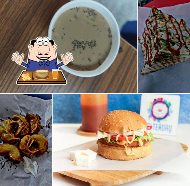 Clam chowder at Tea Day