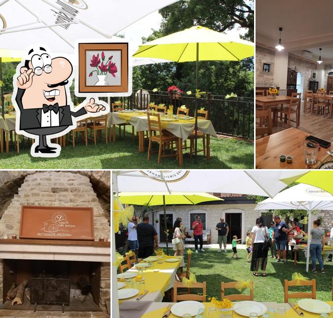 Gli interni di Tenuta Capo d'Acqua