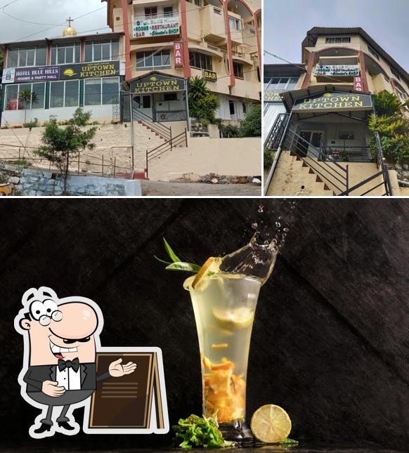 This is the photo displaying exterior and alcohol at Uptown Kitchen