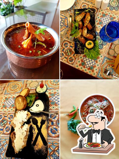 Food at Sohbat Indian Restaurant