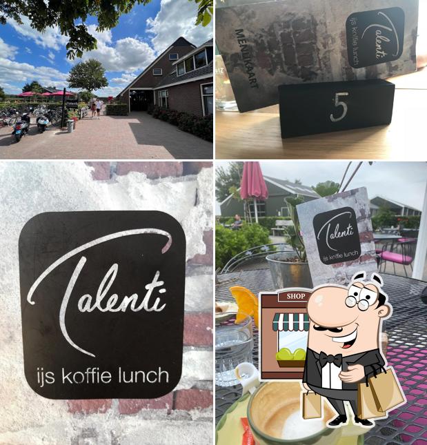 Talenti ice - coffee - lunch