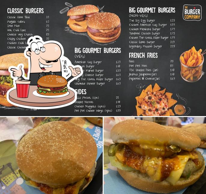 The Burger Company’s burgers will suit different tastes