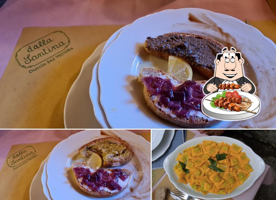 Platti al Osteria Santina