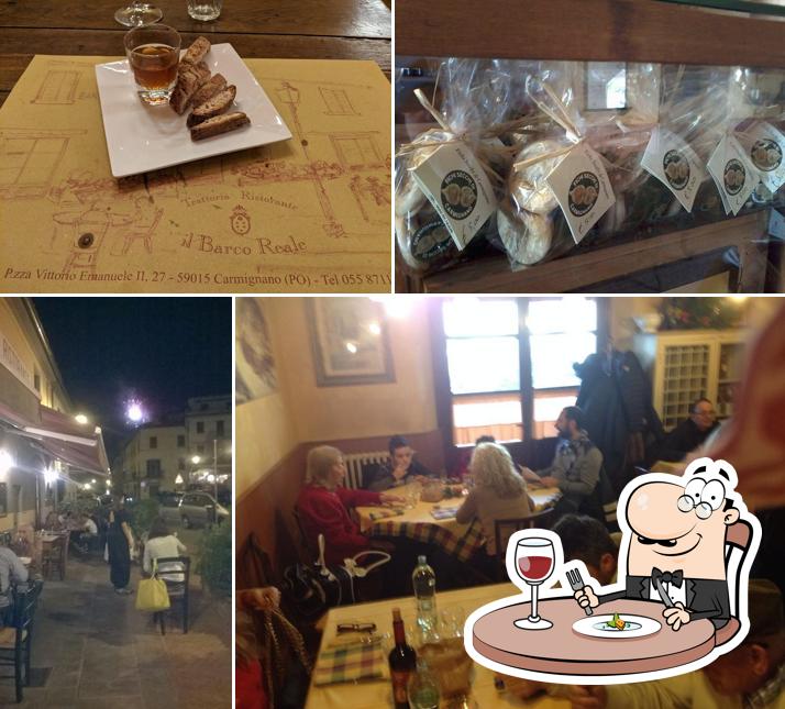 Cibo al Trattoria Ristorante Il Barco Reale