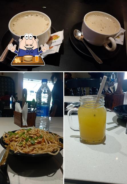 Clam chowder at Arabian Shake Multicuisine Restaurant