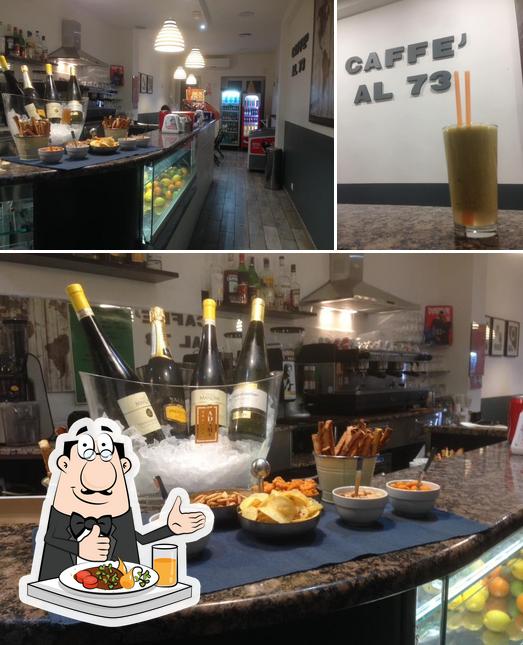 Questa è la immagine che mostra la cibo e bevanda di Caffe Al 73
