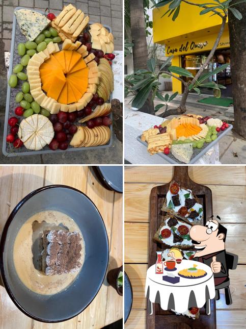 Cheese plate at Casa Del Queso - Cafe & Cheese House