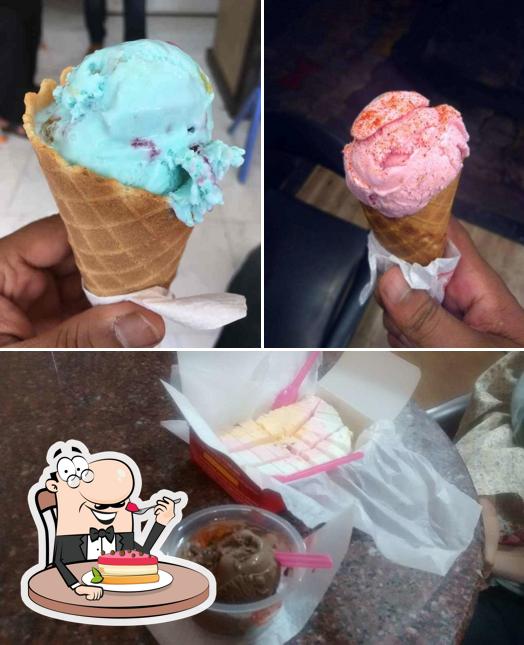 Order one of the sweet dishes