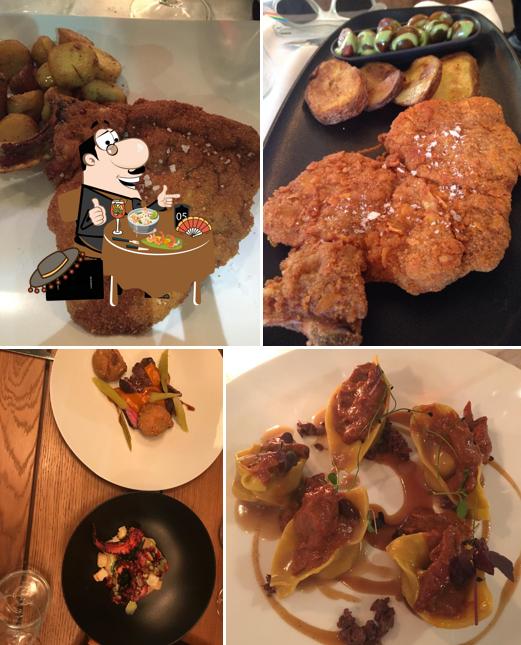 Cibo al Osteria Brunello