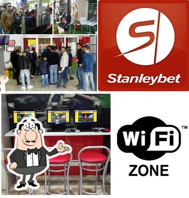 Dai un'occhiata agli interni di Stanleybet Caffé