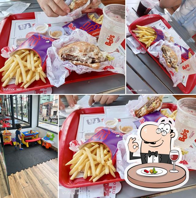 Comida em Bob's Burger - Drive Cascavel